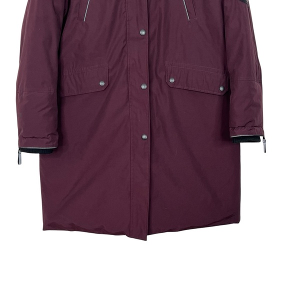 Alpine North Vegan Down Long Parka Jacket - Picture 3 of 14